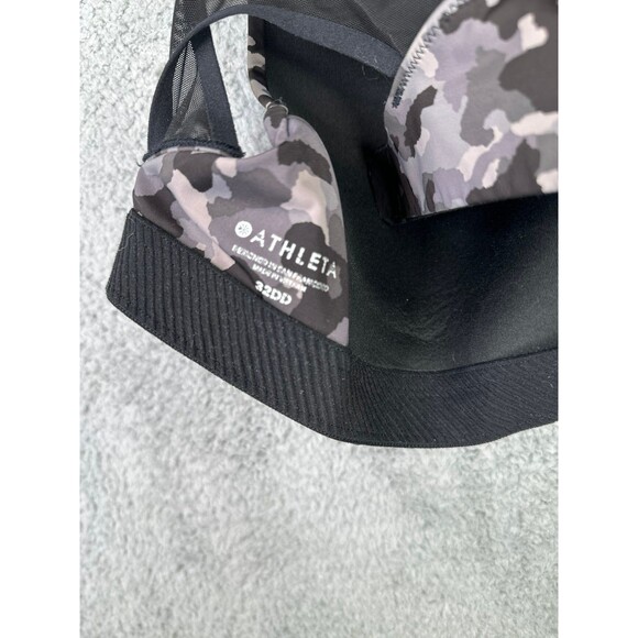 Athleta camo mesh back sports bra 32dd - Picture 5 of 5